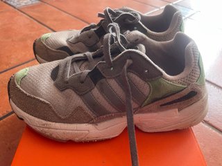 Zapatillas Adidas Niñ@ Gris y Verde