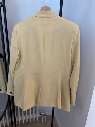 Chaqueta Zara Talla L Naranja Claro