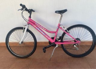 Bicicleta rosa