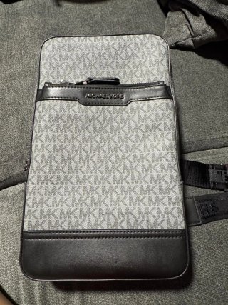 Bolso Michael Kors Hombre Negro/Gris