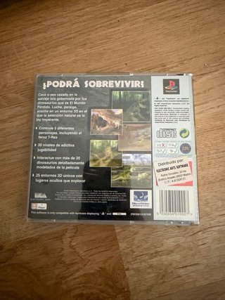PS1 Jurassic Park El Mundo Perdido PAL