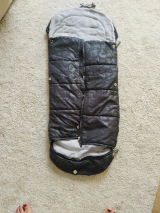 Saco para carrito de bebé negro