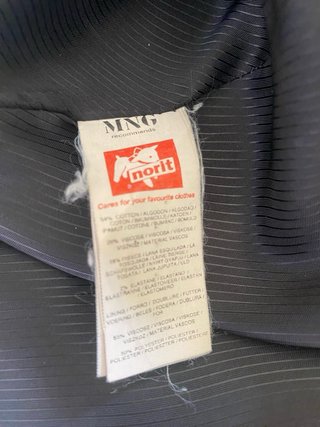 Americana negra Mango Talla 40