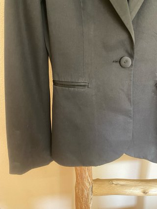 Americana negra Mango Talla 40