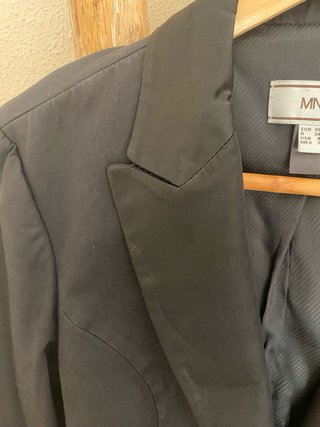 Americana negra Mango Talla 40