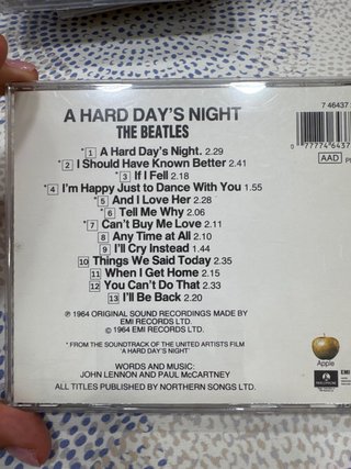 CD The Beatles A Hard Day's Night