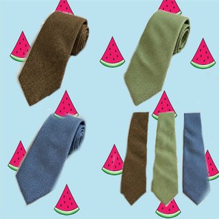 3 Corbatas 2 Hermès (Nuevas) + 1 Regalo