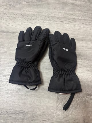 Guantes de Nieve Wedze Negros Talla S