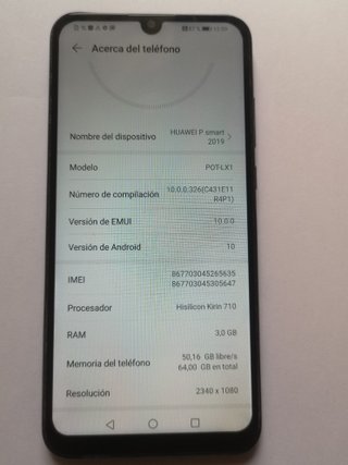HUAWEI P SMART (POT-LX1) 3GB RAM, 64GB ALM.