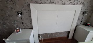 Muebles dormitorio para cama 150 cm.