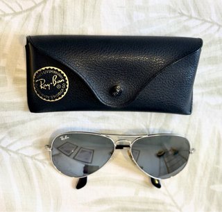 Gafas de Sol Ray-Ban Aviator Plateadas