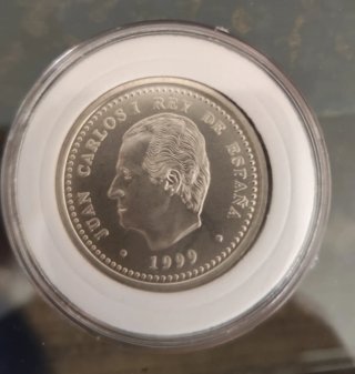 5 Monete da 2.000 Peseta in Argento