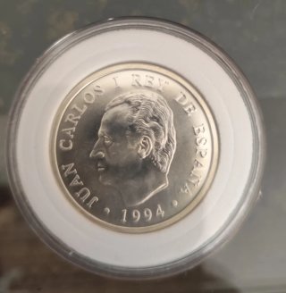 5 Monete da 2.000 Peseta in Argento