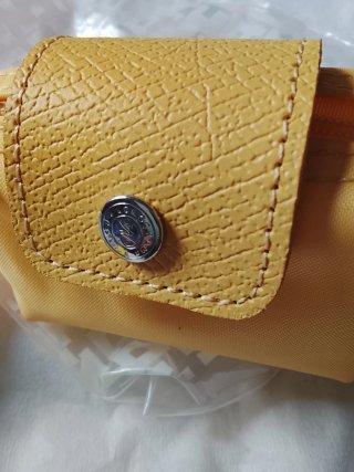 Monedero Longchamp Amarillo