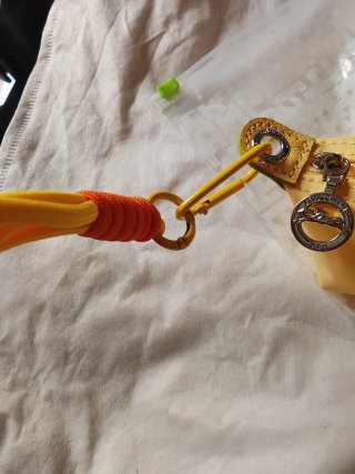 Monedero Longchamp Amarillo