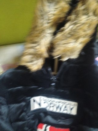 Chaquetón negro Geographical Norway