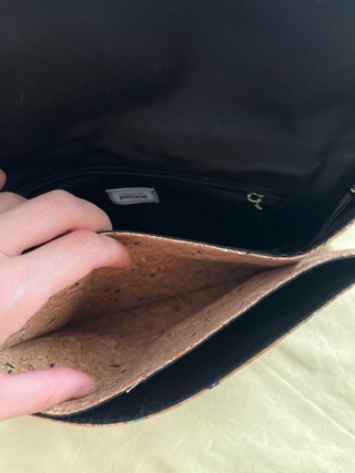 Cartera de mano corcho multicolor