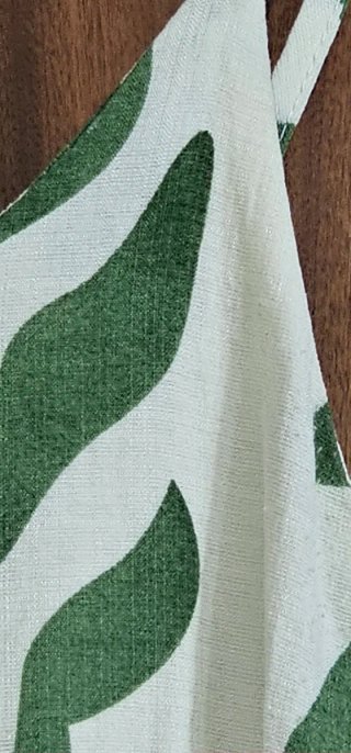 Mono largo crema, verde talla L