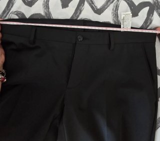 Traje Zara Negro Hombre