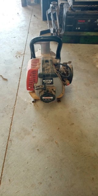 Motobomba de agua
