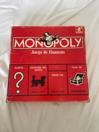 Monopoly Juego de Finanzas Borras