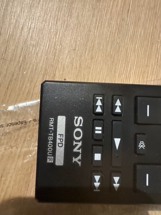 Mando a distancia Sony RMT-TB400U