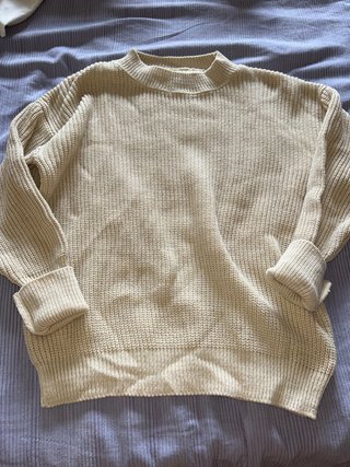 Jersey Beige de Punto