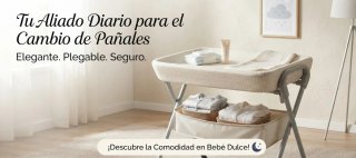 Cambiador de Bebé Plegable