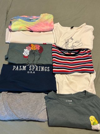 Pack 9 Camisetas Talla S