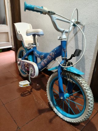 Bicicleta Infantil Frozen
