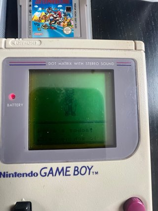 Nintendo Game Boy con funda y juegos