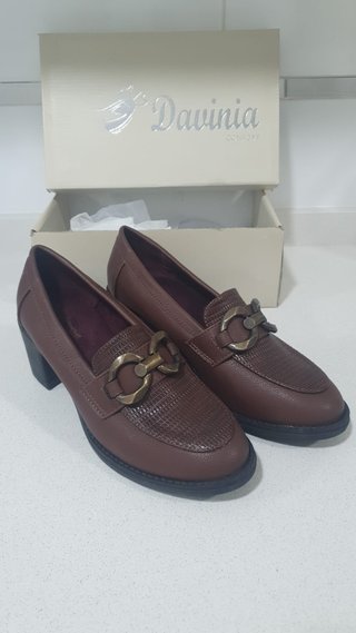 Zapatos de tacón Davinia marrones talla 38