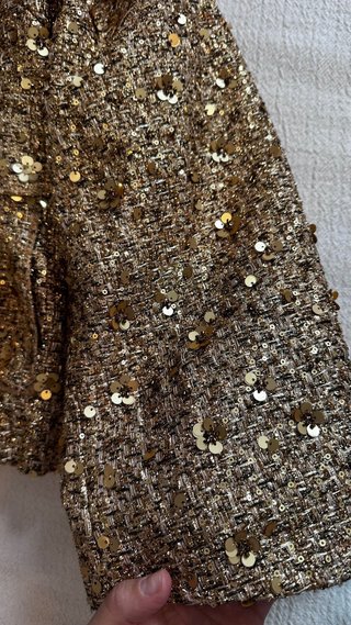Chaqueta Zara lentejuelas