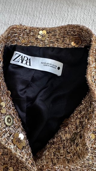 Chaqueta Zara lentejuelas