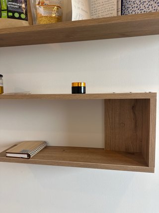 Estantería de Pared Diseño Zigzag