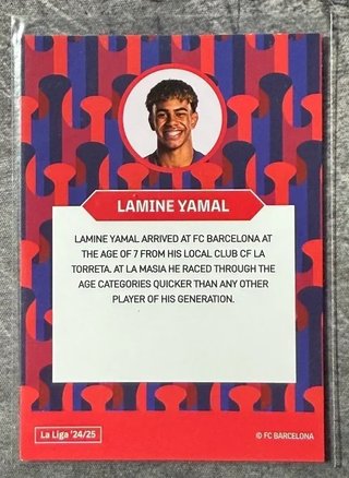 Lamine Yamal FC Barcelona Topps 2023