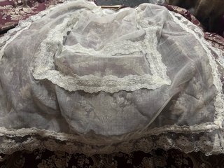 Traje de Fallera granate