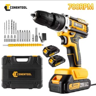 Taladro Inalámbrico CONENTOOL 21V + Accesorios