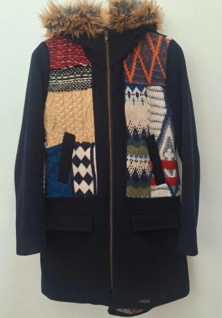 Abrigo Desigual Patchwork