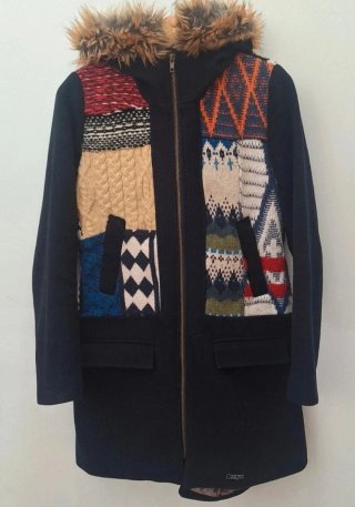 Abrigo Desigual Patchwork