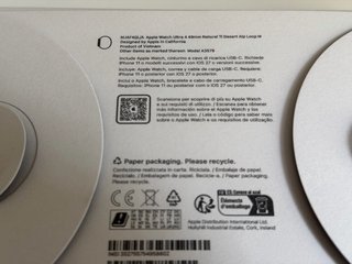 Caja vacía para Apple Watch Ultra 4 (A3579)