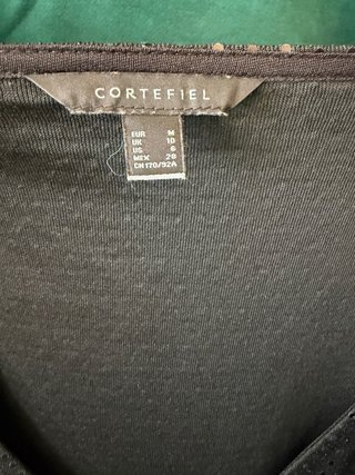 Camisa Cortefiel manga larga lentejuelas