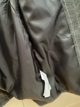 Blazer Stradivarius Raya Gris Talla XS