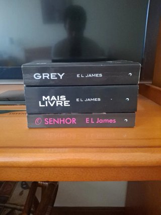 Lote 3 livros E L James