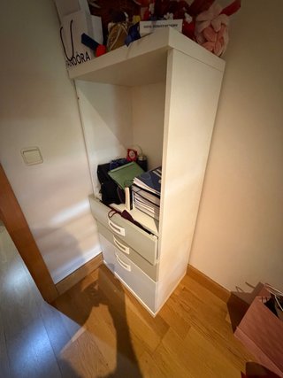 Armario con Cajonera Blanco