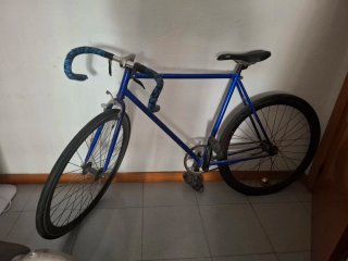 Bicicleta Fixie Azul