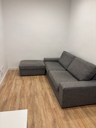 Funda Sofá KIVIK Gris + Reposapiés