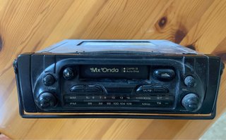 Autorradio vintage MX Onda CAR-11 cassette AM/FM