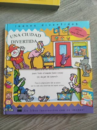 Libro infantil Imanes Divertidos: Una Ciudad