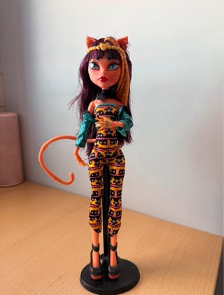 Monster High Freaky Fusion Cleolei. Muñeca Complet